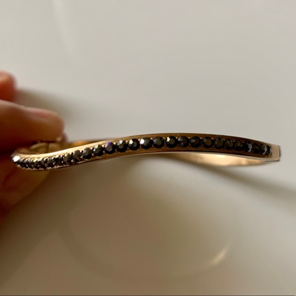 Sole Society Gold tone & Glass Stone Bracelet - Picture 8 of 8